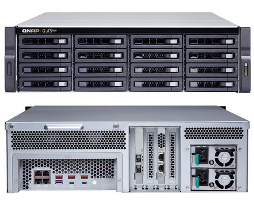 QNAP NAS QNAP TS-h1683XU-RP-E2236-128G 16-Bay Intel Xeon E-2236 processor /  ZFS-based NAS