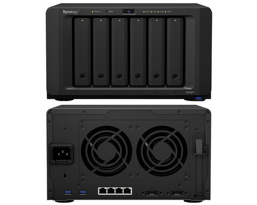 Synology NAS DiskStation DS1621+ 6-bay Synology Plus HDD 24 TB - DS1621+  Syno Plus HAT33x 24 TB 