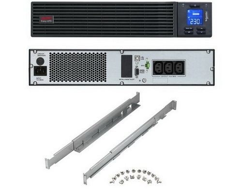 [SRV1KRIRK-E] APC Easy UPS On-Line, 1000VA/900W Rackmount with Rail Kit