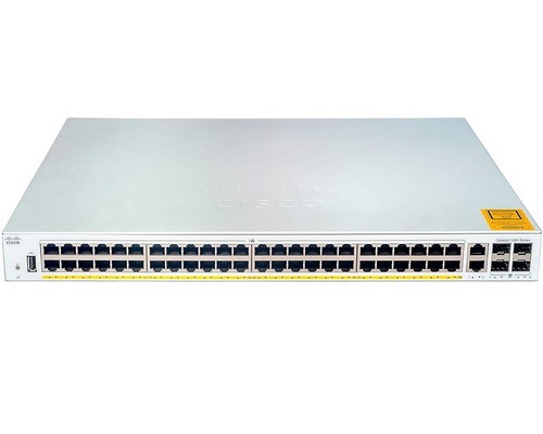 [C1000-48P-4X-L] Cisco Catalyst 1000 48-port GE, PoE, 4x10G SFP Switch