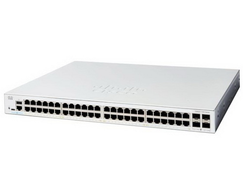 [C1300-48T-4G] Cisco Catalyst 1300 48-port GE, 4x1G SFP Switch