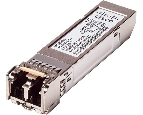 [MGBSX1] Cisco 1000BASE-SX SFP transceiver for multimode fiber, 850 nm wavelength, supports up to 500 m