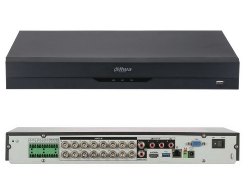 Dahua XVR5216A-I3 16 Channels Penta-brid 5M-N/1080P WizSense DVR / 2HDDs