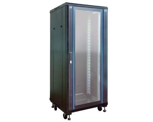 [LINK Rack 27U CH-60627GS] LINK Tempered Glass Rack Cabinet 60 x 60 x 140 cm.