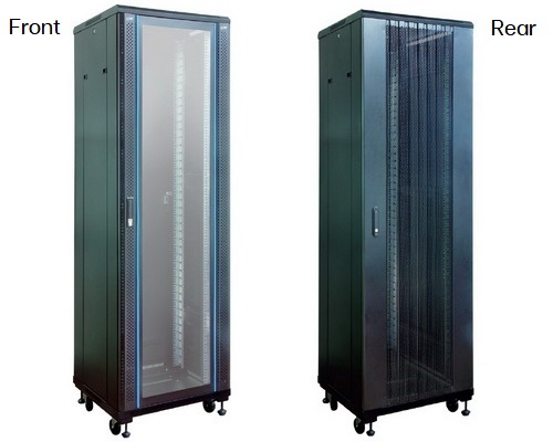 LINK Tempered Glass-Wave Rack 42U