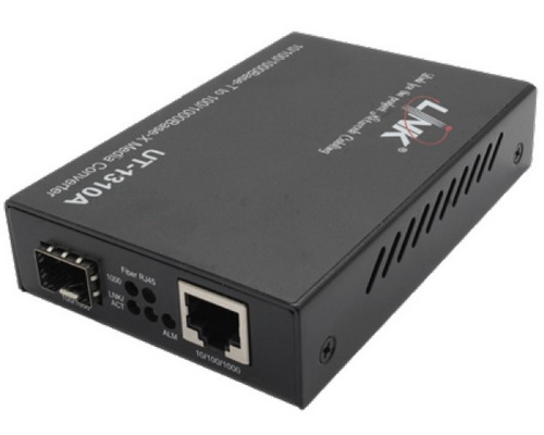 [UT-1300A] Link 1000Mbps Mini Converter SFP Slot w/AC Adapter