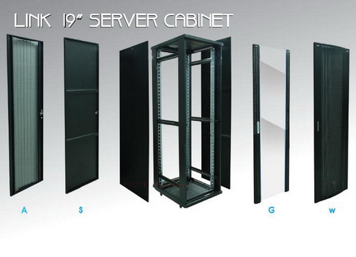 Link 19" Server Cabinet Rack (15U / 27U / 42U)