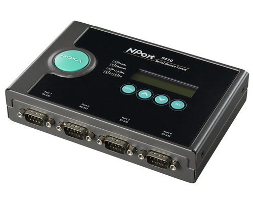 Moxa NPort 5410 4-port RS-232 Serial Device Server