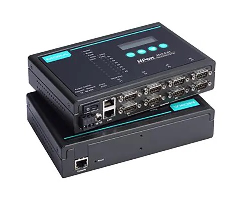 Moxa NPort 5650-8-DT 8-port RS-232/422/485 Desktop Serial Device Server