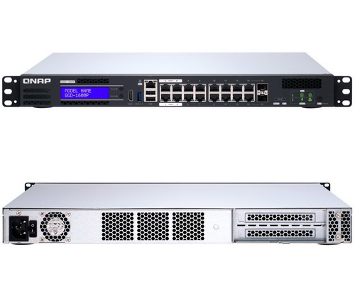 QNAP QGD-1600P-4G 16-Port Gigabit Managed Switch & NAS with PoE