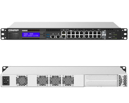 QNAP QGD-1602P-C3558-8G 18-Port Managed Switch & NAS with PoE