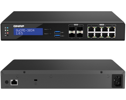 QNAP QuCPE-3034-C3758R-16G Network Virtualization Premise Equipment