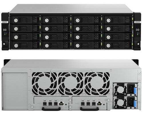 QNAP TL-R1620Sdc 16-Bay Dual-controller SAS Storage Expansion for Enterprises