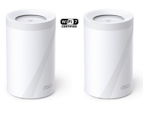 TP-Link Deco BE65 (2-pack) BE11000 Whole Home Mesh Wi-Fi 7 System