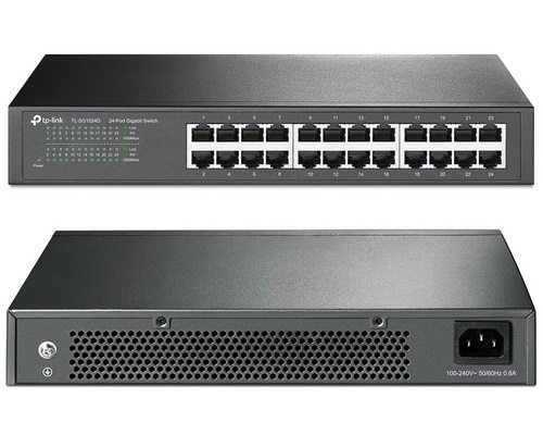 TP-Link TL-SG1024D 24-Port Gigabit Desktop/Rackmount Unmanaged Switch