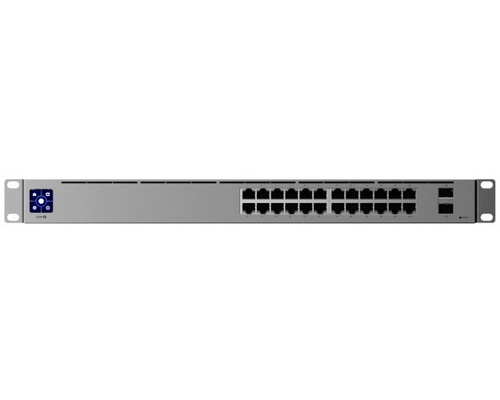 [USW-24-POE] Ubiquiti Standard 16 PoE+ (24x1GbE,2x1G SFP) 95W Layer 2 Switch