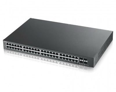 ZyXEL GS1910-48 Gigabit Smart Managed Switch 44-Port 10/100/1000Mbps + 4 Dual-personality Ports