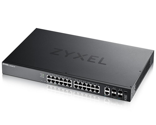 [XGS2220-30] Zyxel 24-port GbE L3 Access Switch with 6 10G Uplink